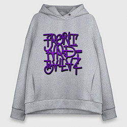 Толстовка оверсайз женская GTA Tag BALLAS, цвет: меланж