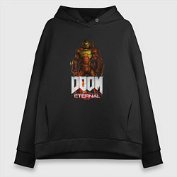 Женское худи оверсайз DOOM ETERNAL