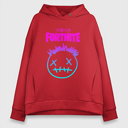 Толстовка оверсайз женская TRAVIS SCOTT X FORTNITE, цвет: красный