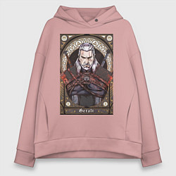 Женское худи оверсайз The Witcher, Geralt, Ведьмак,