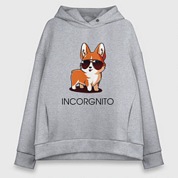 Толстовка оверсайз женская ИНКОРГНИТО, цвет: меланж