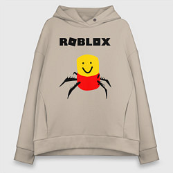 Толстовка оверсайз женская ROBLOX, цвет: миндальный