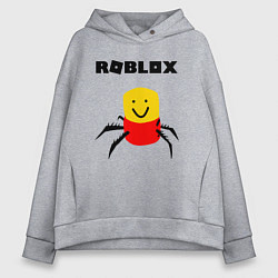 Толстовка оверсайз женская ROBLOX, цвет: меланж