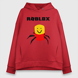 Толстовка оверсайз женская ROBLOX, цвет: красный