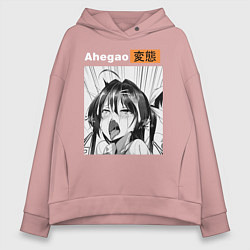 Женское худи оверсайз Ahegao