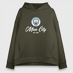 Женское худи оверсайз MAN CITY EST 1894