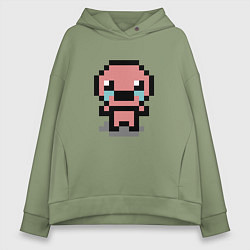 Толстовка оверсайз женская Pixel isaac, цвет: авокадо