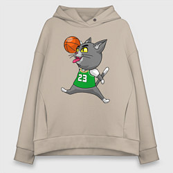 Женское худи оверсайз Jordan Cat