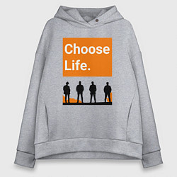 Женское худи оверсайз Choose Life