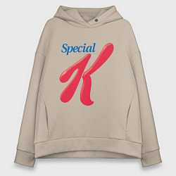 Женское худи оверсайз Special k merch Essential