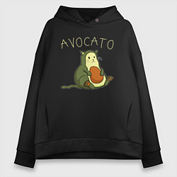 Женское худи оверсайз AVOCATO АВОКАТО