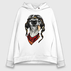 Женское худи оверсайз Biker dog