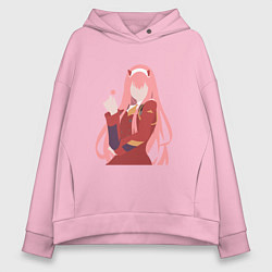 Женское худи оверсайз Zero Two 03 Darling