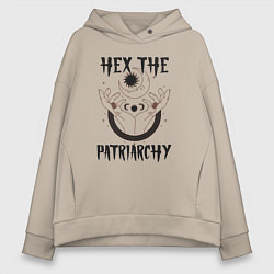 Женское худи оверсайз Hex the patriarchy