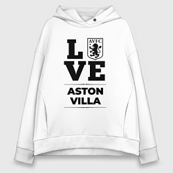 Женское худи оверсайз Aston Villa Love Классика