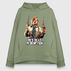 Толстовка оверсайз женская Sadie Adler, цвет: авокадо