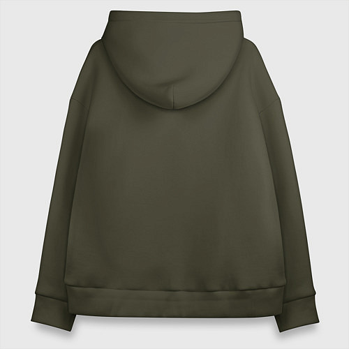 Женское худи оверсайз Made in 1980 / Хаки – фото 2