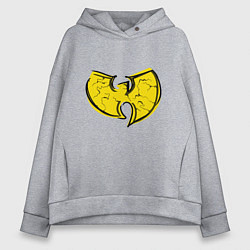 Толстовка оверсайз женская Style Wu-Tang, цвет: меланж