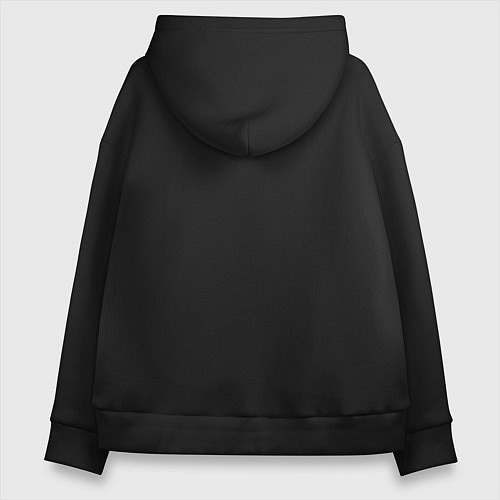 Женское худи оверсайз Made In 1985 / Черный – фото 2