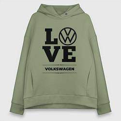 Женское худи оверсайз Volkswagen Love Classic