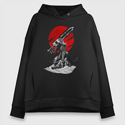 Женское худи оверсайз Guts the Black Swordsman