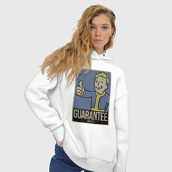 Толстовка оверсайз женская Vault guarantee boy, цвет: белый — фото 2