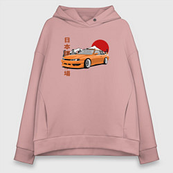 Женское худи оверсайз Silvia s14 JDM Retro Car
