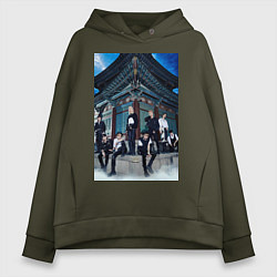 Женское худи оверсайз Stray Kids Thunderous