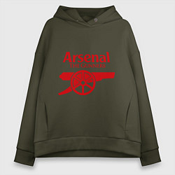 Женское худи оверсайз Arsenal: The gunners