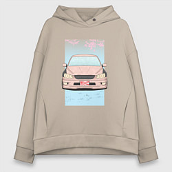 Женское худи оверсайз Toyota Altezza stance