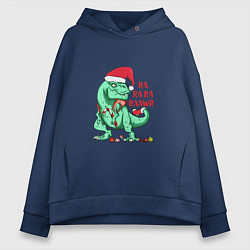 Женское худи оверсайз Raawr dinosaur