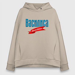 Толстовка оверсайз женская Василиса - limited edition, цвет: миндальный