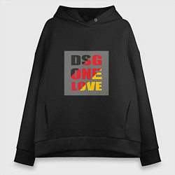 Женское худи оверсайз Коробка DSG