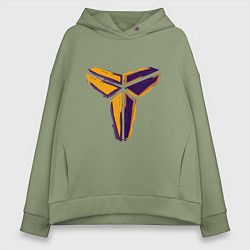 Женское худи оверсайз Kobe logo