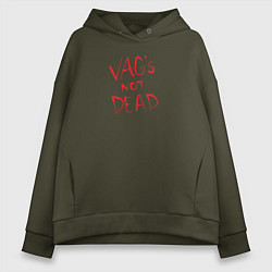 Женское худи оверсайз VAG not dead