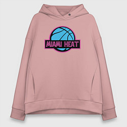 Женское худи оверсайз Miami Heat team