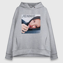 Женское худи оверсайз Blackpink Jennie