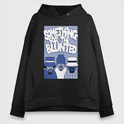 Толстовка оверсайз женская Cypress hill - blunted, цвет: черный