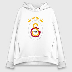 Толстовка оверсайз женская Galatasaray fc sport, цвет: белый