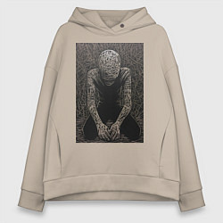Женское худи оверсайз Black depression