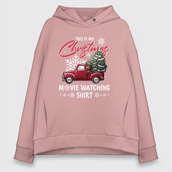 Женское худи оверсайз Movie watching shirt