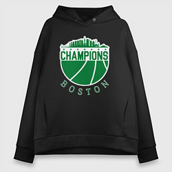 Женское худи оверсайз Boston champions