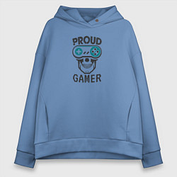 Женское худи оверсайз Proud Gamer