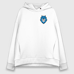 Женское худи оверсайз Cs go G2 arctic