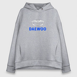 Женское худи оверсайз Daewoo sport auto logo