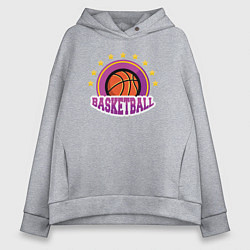 Женское худи оверсайз Basket stars