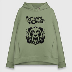 Женское худи оверсайз My Chemical Romance - rock panda