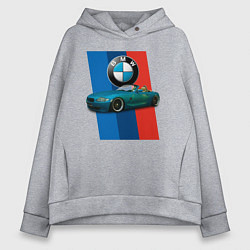 Женское худи оверсайз Родстер BMW Z4