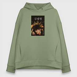 Толстовка оверсайз женская Техен the one, цвет: авокадо