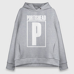 Толстовка оверсайз женская Portishead, цвет: меланж